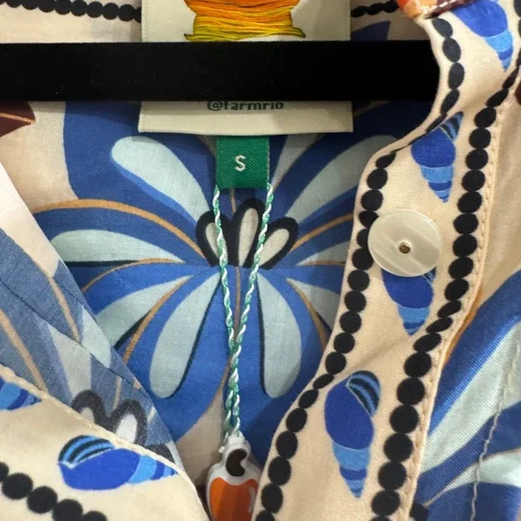 Farm Rio: Sand Nature Land Blouse